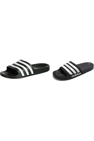 adidas Unisex Adilette Aqua Schlappen, Core Black/Ftwr White/Core Black, 43 EU Herren Adilette Shower Slipper, Schwarz, 43 EU