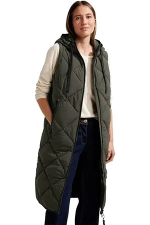 CECIL Damen B220191 Steppweste Lang, , S