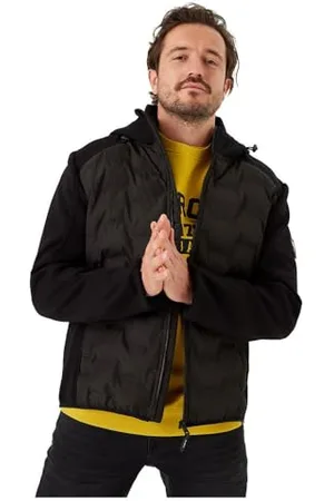 Garcia Herren Outerwear Jacke, Black, XL