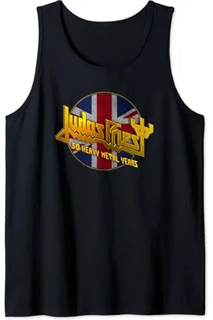 Judas Priest – 50 Years Union Jack Circle Tank Top