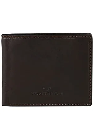 TOM TAILOR Lary Herren Geldbörse RFID Querformat Leder Mittelgroß