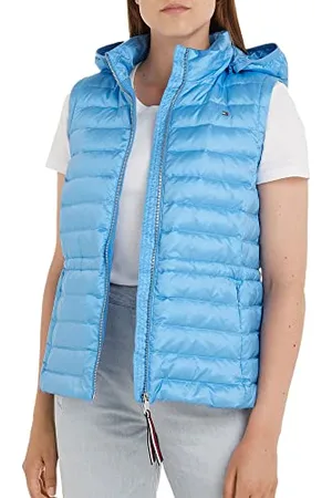 Tommy Hilfiger Damen Weste Feminine LW Down Vest Steppweste, , XL
