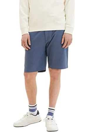 TOM TAILOR Herren Regular Fit Chino Bermuda Shorts mit Stretch S
