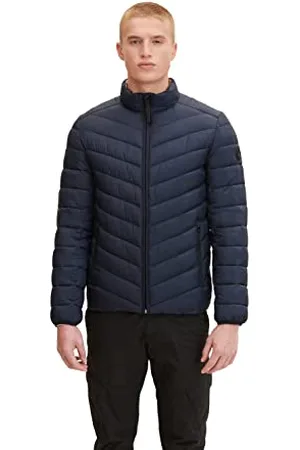 TOM TAILOR Herren Lightweight Steppjacke 1031474, , S