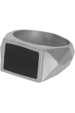 Ixxxi Men Herren Siegelring Audi Antik Silber | Größe 21, Edelstahl, Kein Edelstein