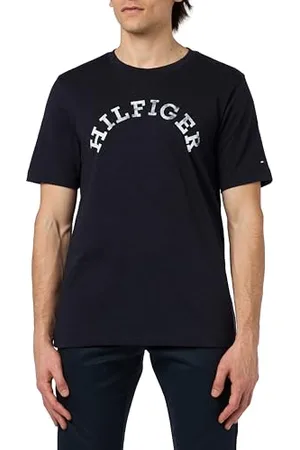 Tommy Hilfiger Herren T-Shirt Kurzarm Rundhalsausschnitt, , L
