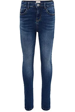 ONLY Kids Damen Konpaola Hw Sk DNM Jeans Azg0007 Hose, , 146 EU