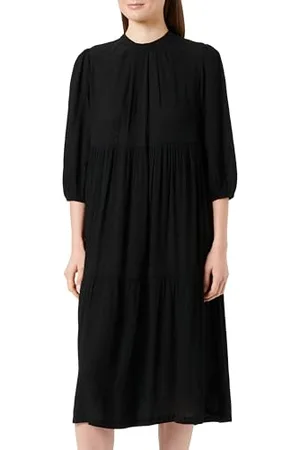 QS by s.Oliver Q/S by Damen Maxi Kleid Black, 36