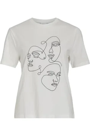 VILA VISYBIL Bird O-Neck S/S T-Shirt