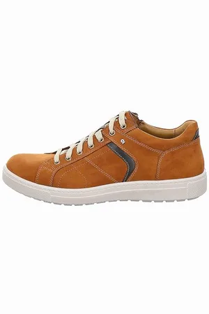 Jomos Herren Rallye Sneaker, Cognac/capucino, 40 EU Weit