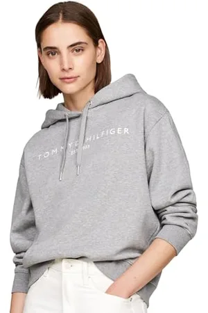 Tommy Hilfiger Damen Hoodie mit Logo, , S