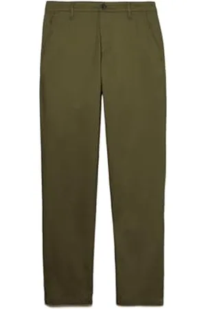 Sisley Herren Trousers, Military Green (35a), 48