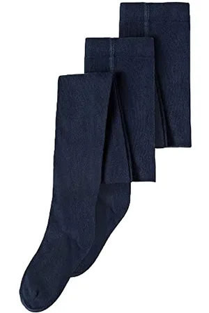 NAME IT Unisex Nknpantyhose 2p Solid Noos Socken, , 134 EU