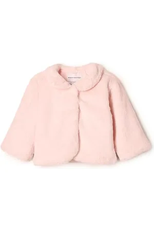 Amazon X Sofia Grainge Baby Mädchen Kunstpelz-Jacke, , 18 Monate
