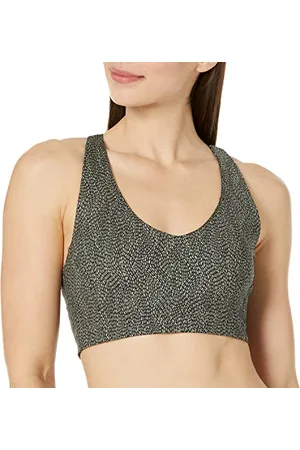 Amazon Damen Active Sculpt Sport-BH mit V-Ausschnitt und mittlerer Unterstützung - Auslauffarben, , 6XL Große Größen
