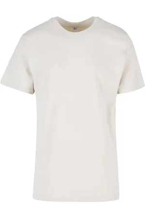 Build Your Brand Herren T-Shirt Round Neck, sand, XL