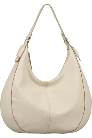 TOM TAILOR Luise Damen Hobo Bag Schultertasche Mittelgroß Weiß