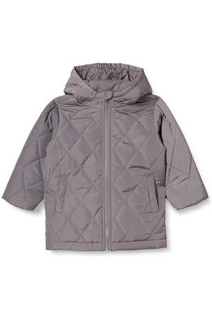Amazon Unisex Kinder Lange Steppjacke, , 6-7 Jahre
