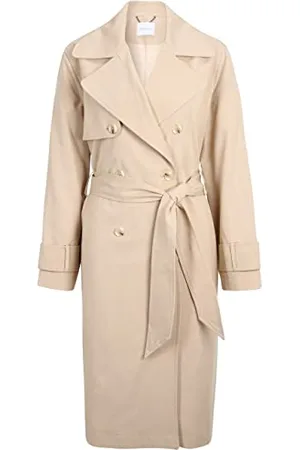 Tamaris Damen Trenchcoat ARNI Grau 38