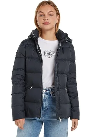 Tommy Hilfiger Damen Daunenjacke Recycled Down Jacket Winter, , XS