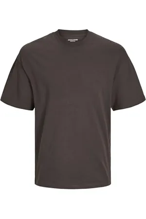 JACK & JONES Male T-Shirt Einfarbig Rundhals T-Shirt