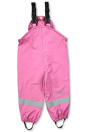 Sterntaler Regenhose ungefüttert uni - Kinder Regenhose wasserdicht - Mädchen Matsch- und Buddelhose mit verschweißten Nähten und elastischen Hosenträgern - Regenbekleidung - , Größe 86