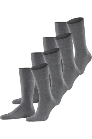 ESPRIT Herren Socken Solid M So Baumwolle einfarbig Multipack, , 40-46