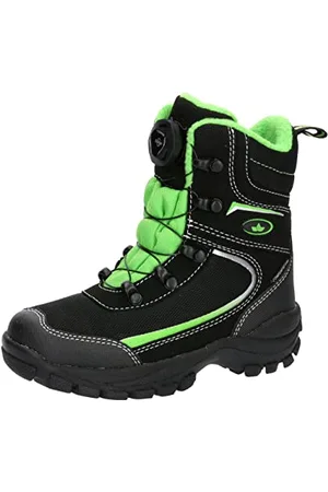 LICO Eskil Schneestiefel, schwarz/Lemon, 25 EU