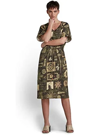 G-Star RAW Damen Adjustable Waist Allover Kleid