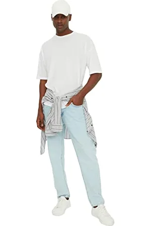 Trendyol Herren Light Blue Male Relax Fit Jeans, , 29 EU