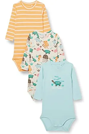 NAME IT Unisex NBNOCEAN 3P LS Body, , 56