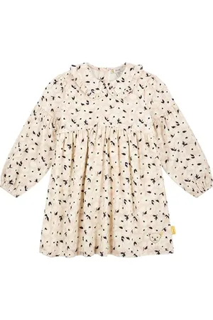 Steiff Kleid EU Größe 128 , Mädchen Kleid, Kinderkleid für jeden Anlass, lockere und Bequeme Passform, waschmaschinenfest