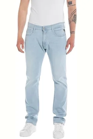 Replay Herren Jeans Rocco Comfort-Fit, (Blau), 28W / 30L