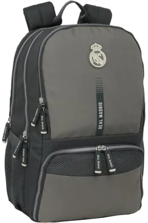 Safta Real Madrid 3. Team 24/25 Rucksack für Paddel, Sport-Rucksack, ideal für verschiedene Altersgruppen, bequem und vielseitig, Qualität und Widerstandsfähigkeit, 30 x 17 x 42 cm, , M, Casual