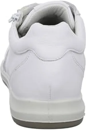ARA Herren Finn Sneaker, Bianco, 44 EU