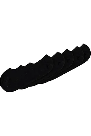 NAME IT Unisex Kids NKNFOOTIE 5P SOLID NOOS Socken, Black, 34/36