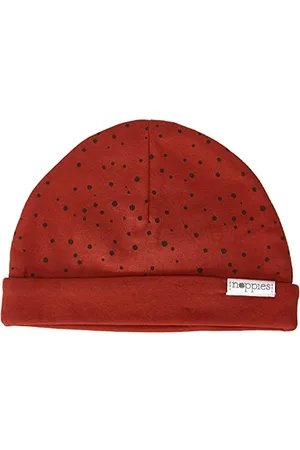 Noppies Baby - Mädchen G Hat Rev Lynn Beanie M tze, Spicy Ginger P557, 3-6 Monate EU