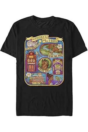 Disney Unisex The Princess & The Frog Ma Organic Short Sleeve T-shirt, , XXL