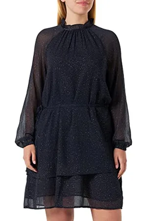 Mustang Damen Fanny Foil Kleid, , 46