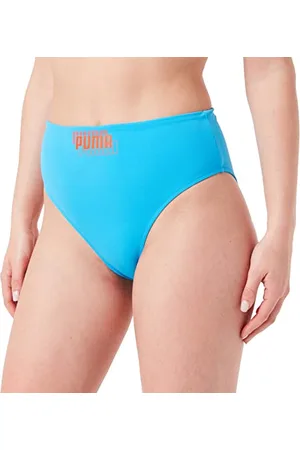 PUMA Damen Swimwear High Waist Brief Schwimm Slips, , S EU