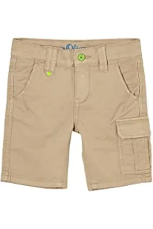 QS by s.Oliver Junior Jungen 404.10.204.18.180.2112735 Bermudas, braun, 128