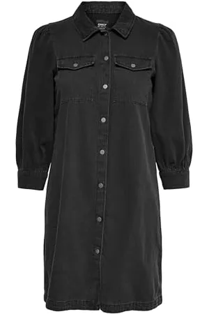 ONLY Damen ONLFELICA DNM Dress NOOS Kleid, , XS