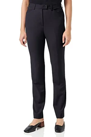 Brax Damen Slim Hose 10-8550, Silvia, Gr. W32/L32 (Herstellergröße: 42 Normalgröße), Blau ( 20)