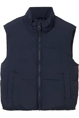 TOM TAILOR Mädchen Kinder Puffer Weste mit Stehkragen, , 152