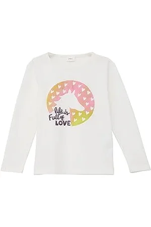QS by s.Oliver Mädchen 2133800 Langarmshirt, , 92