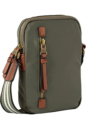 Camel Active Bari Damen Handytasche Umhängetasche Mittelgroß Grün