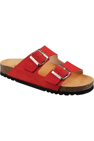 Scholl Damen Josephine Sandale, Red, 41 EU