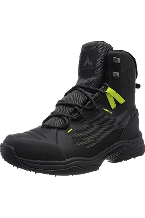 mc kinley McKinley Herren Gopow Wanderstiefel, Black/Green Lime, 46 EU Schmal