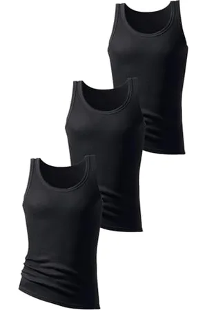 H.I.S Herren Tank Tops, Achselhemden, Feinripp, 3er Pack