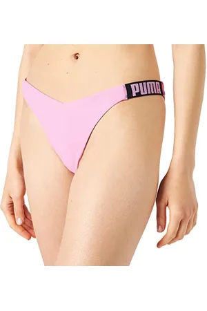 PUMA Damen Swimwear V-shape Brief Schwimm Slips, , M EU
